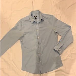 Blue dress shirt